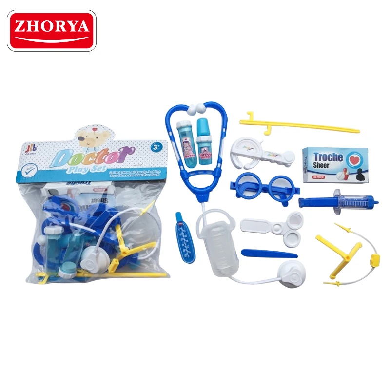 Kids realistic pretend play educational toys doctor play set toy