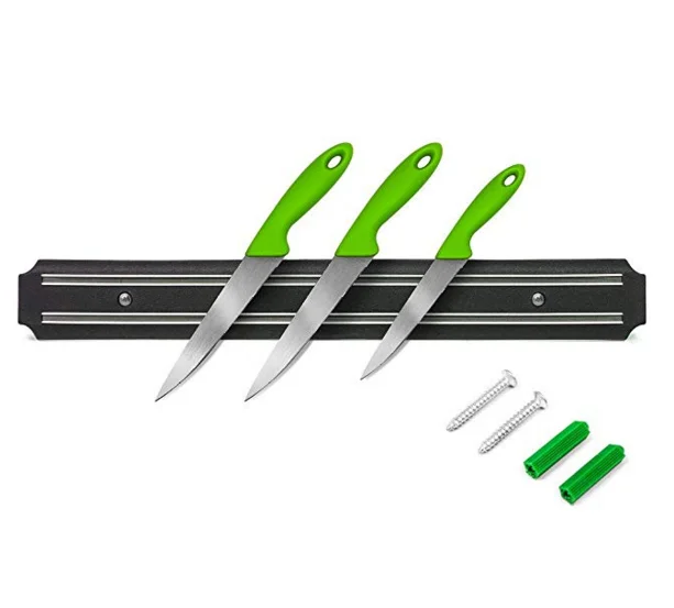 Цветной пластиковый материал поверхности, прочный магнитный держатель ножа, магнитный держатель инструмента