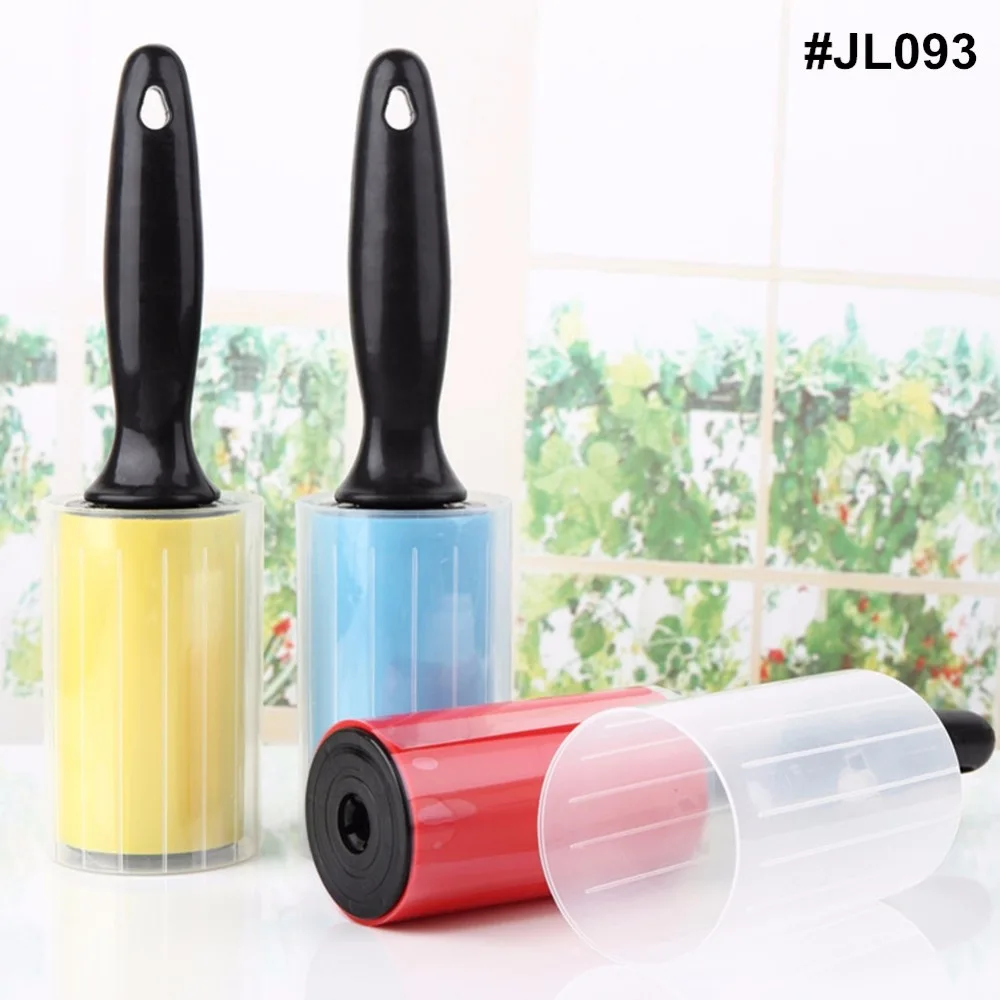 
Reusable Washable Lint Roller Sticky Silicone Dust Hair Remover washable Cleaning roller Brush 