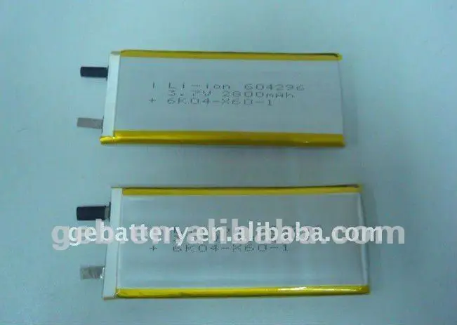 Литий-полимерный аккумулятор GEB604296 3.7 В 2800 мАч