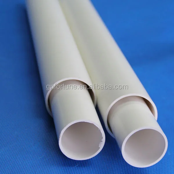 70mm diameter open PVC pipe, manufacturer China