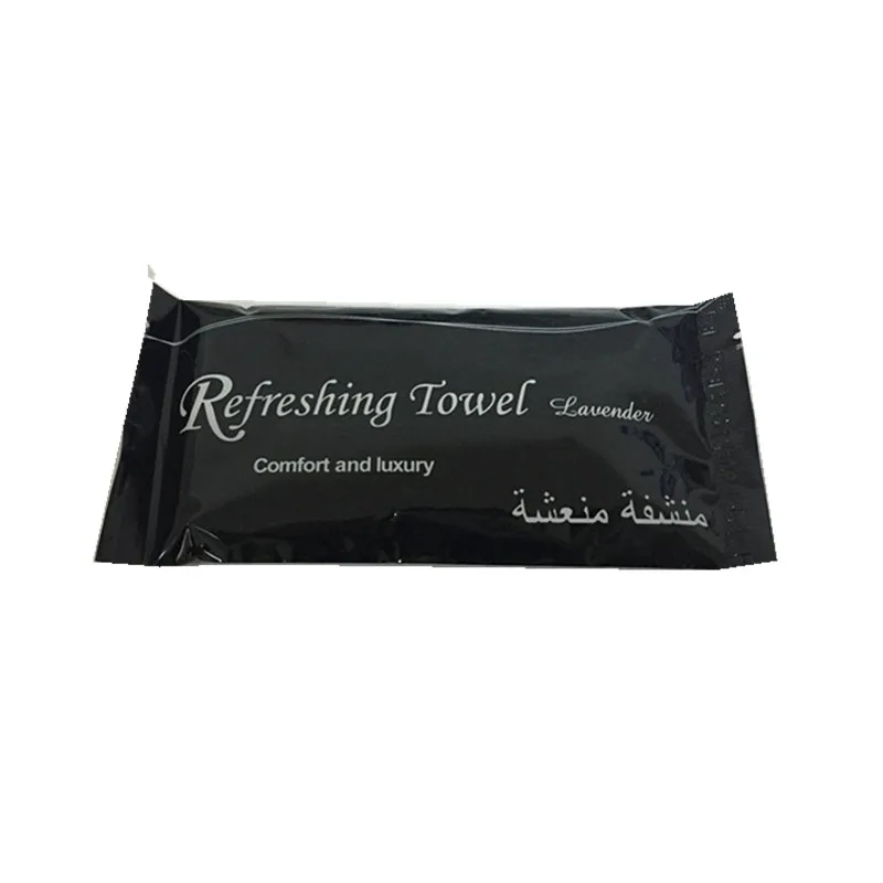 100% cotton refreshing cheap wet towel warmer  restaurant wet towel sachet