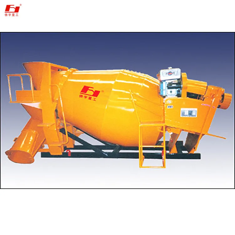JCD8 Concrete Mixer Truck Large Capacity of the Barrel Makes Feeding and Mixing Space Verylarge