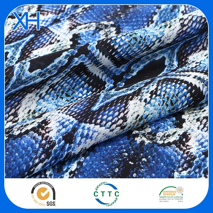 
Printed Pure Silk Fabric Wholesale Double Georgette Fabric Natural Mulberry Silk 