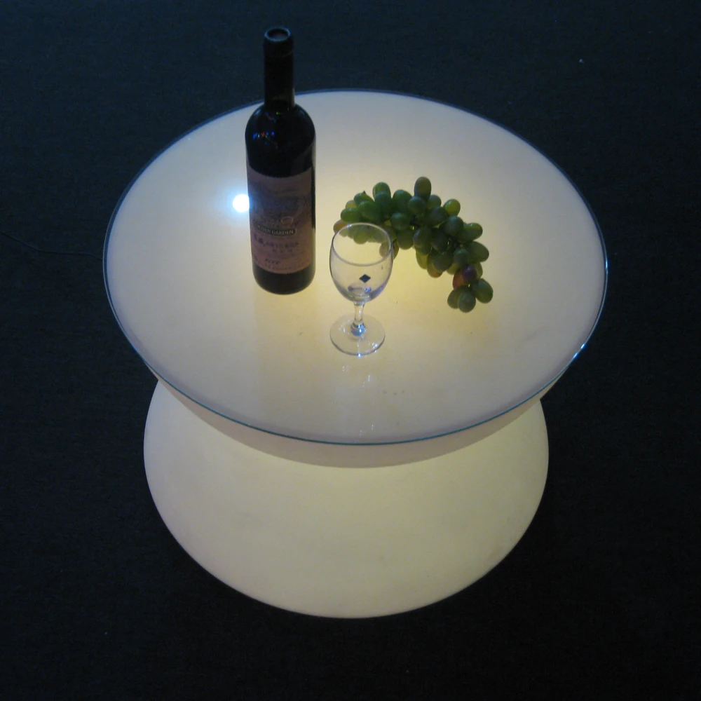 
Luminous Rechargeable Color Changing Remote Control Glowing LED Coffee Table 