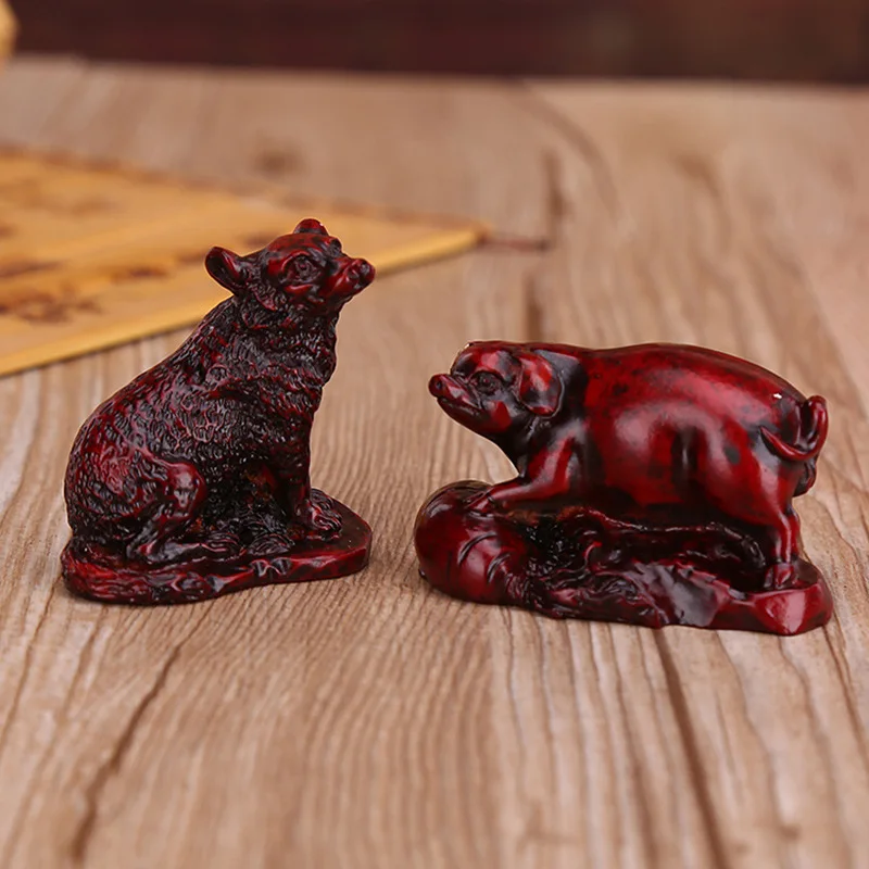 Chinese Horoscope Monkey Resin 12 Zodiac ornament