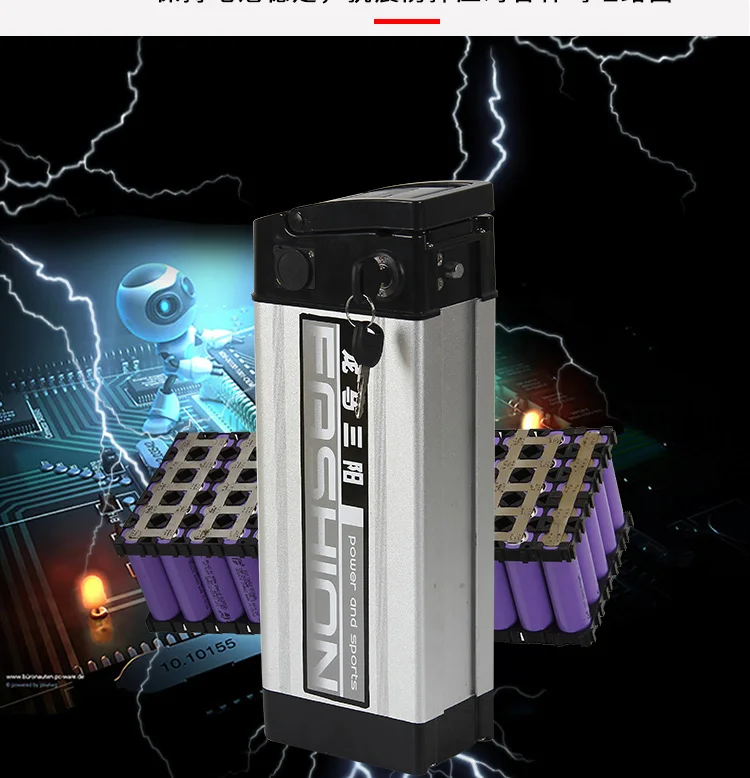 Высококачественная литиевая батарея для электрического велосипеда 48v15Ah 20Ah подходит для встроенного электрического велосипеда 18650