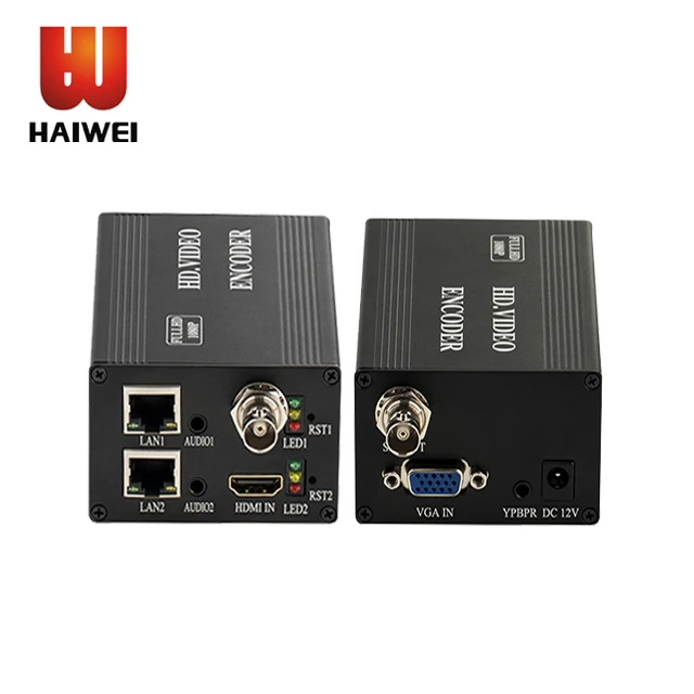Haiwei CVBS/VGA/SDI/HDMI полный интерфейс мини-кодировщик многопротокольный видеокодировщик