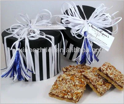 Round Tube Paper Gift Box Macaron Cookie Paper Box