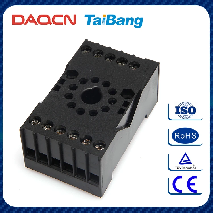 DAQCN 70.03 Реле Общего Назначения MT750-3Z Черный 11 Pin Реле Розетка