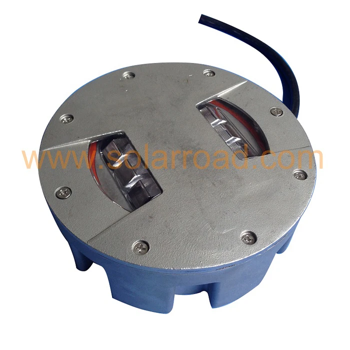 2 стороны светодиодные DC12V алюминиевый туннель руководство дорожный указательный знак света IP68 водонепроницаемый светодиодный стержни дороги проводные