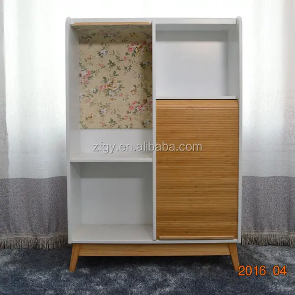 Качественный портативный книжный шкаф из твердой древесины