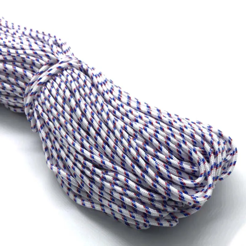 Colorful High Strength Marine Boat Sailing Survival Climbing Braided Polyester Rope
