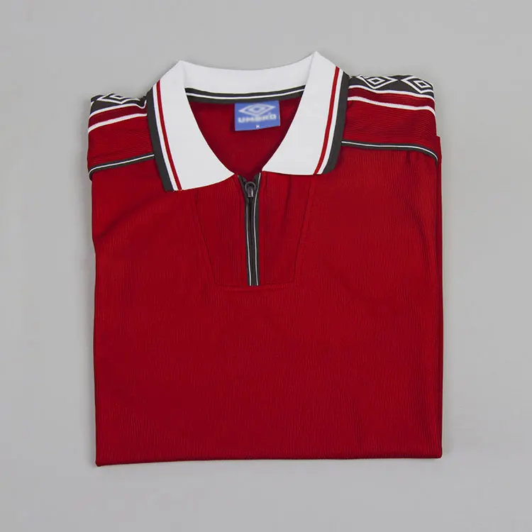 
China factory manufacturer Custom red Soccer Wear thai quality soccer jersey 