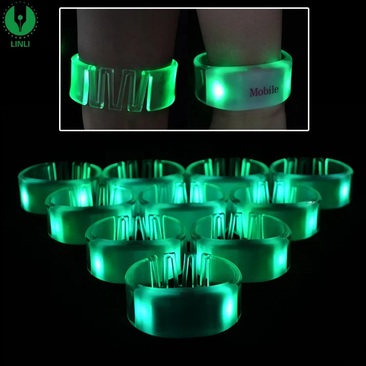 NEW FUNCTION Product Remote Controlled Led Bracelet Concert Radio Controlled Led Wristband