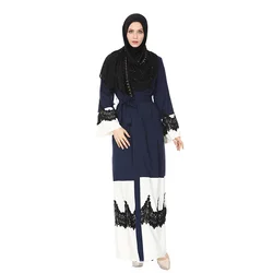 New Designs Women Cardigan Islamic Clothing Fashion Front Open Kimono Arabic Style Dubai Ladies Muslim Abaya