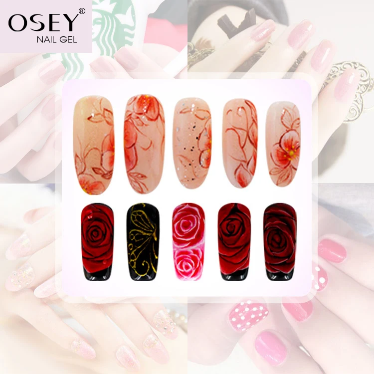 
OSEY Wholesale Gel Unghie Color uv Painting Gel Soak Off Gel Polish 