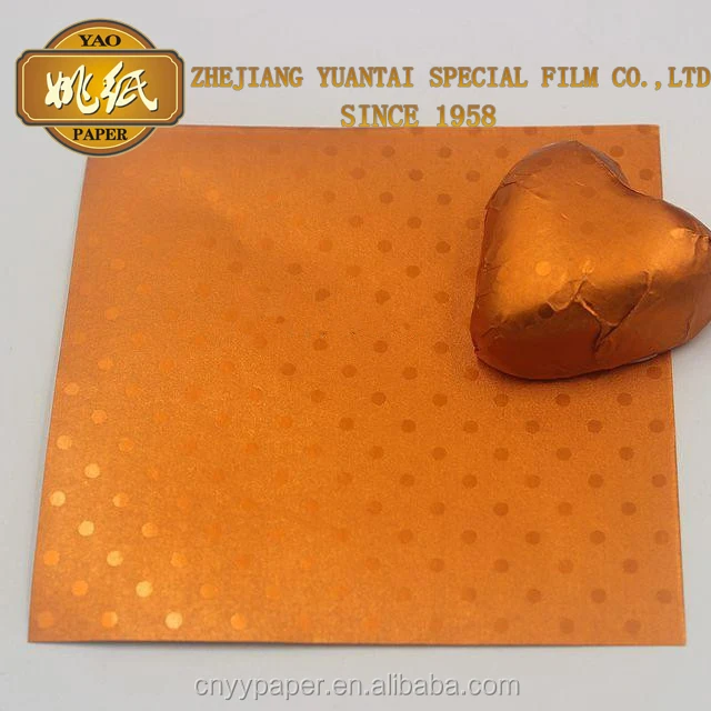 
Aluminum Foil Chocolate Wrapping Paper 
