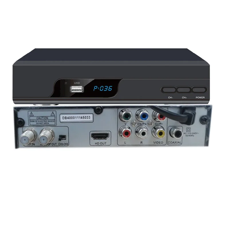 HD DVB-T2 телеприставка ATSC ТВ ресивер Мексика цифровой ТВ конвертер