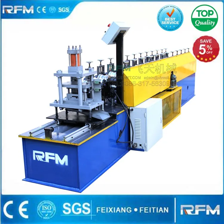 Steel Profile Door Slat Roll Former Mould Cutter Roller Door Roll Forming Machine