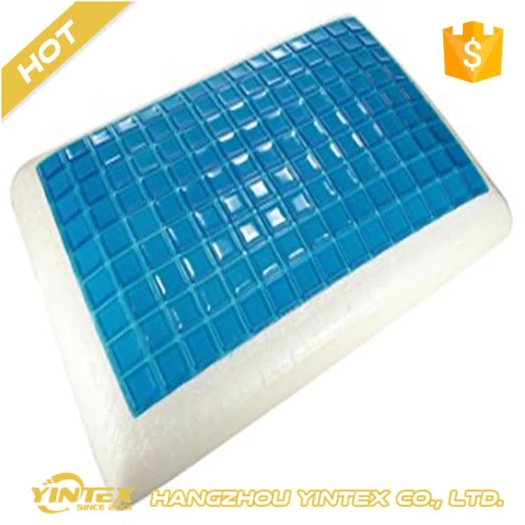 silk case Traditional Silicone Cooling Gel Memory Foam Pillow