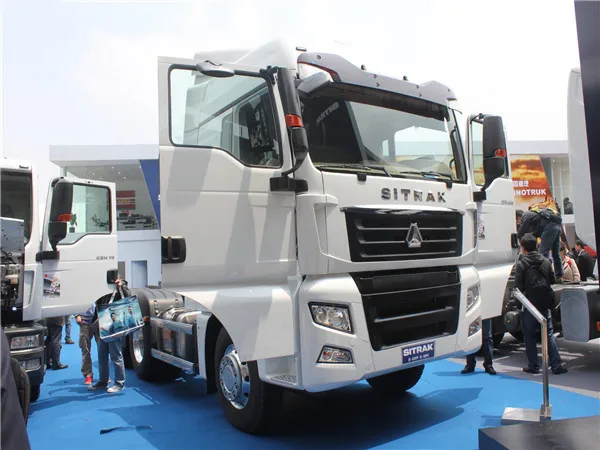 390HP SITRAK C7H 6X4 головки трактора, euролиii Rhd легкий тягач грузовик для Мозамбика