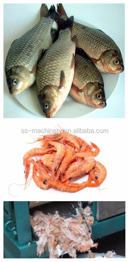 
Factory sale fish meat bone separator shrimp peeling machine 