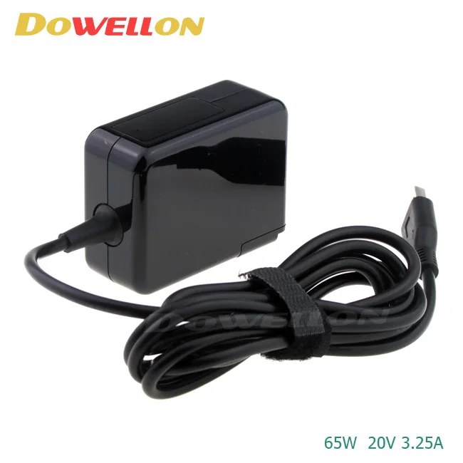 US UK EU EU Wall Plug Laptop Notebook Slim Travel AC Power Adapter Charger 65W 20V 3.25A for Lenovo Yoga 900 700 11 14