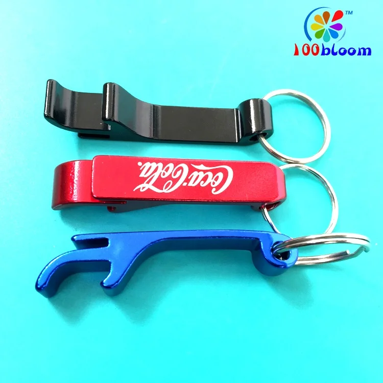 Factory supply 6.5cm cheap keyring bottle opener