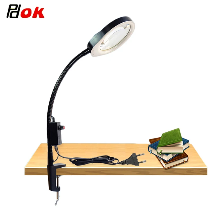 Multifunction reading beauty medical physics magnifier working Industrial magnifying glasses magnifying lamp parts