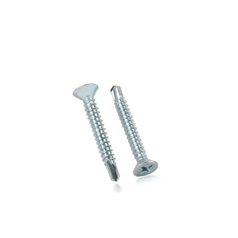 satnadard din 7504p flat countersunk head drilling screw by China