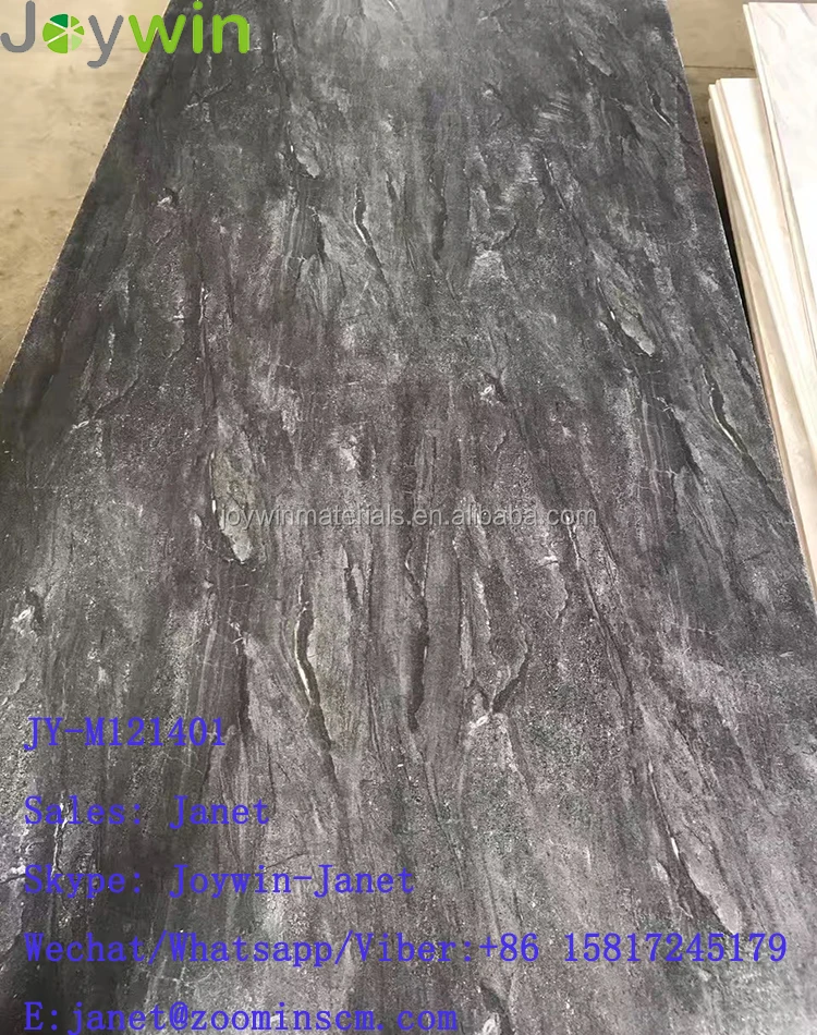 
Shenzhen manufacturer wall decorative panel gloss interior furniture board marble stone design mdf 