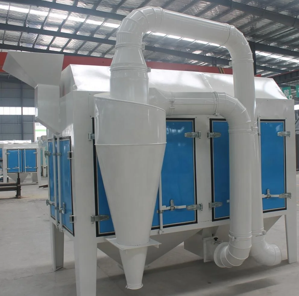 TSCY Grain Seeds Drum Sieve Bean Pre-cleaning Equipment Soya Bean Pre Cleaner Machine Cereal Screen Pre Cleaner With Cyclone