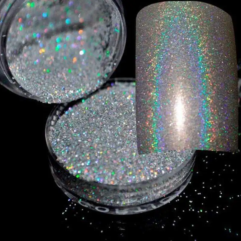 Chameleon Nail Pigment Flakes Laser Holographic Nail Pigments Powder