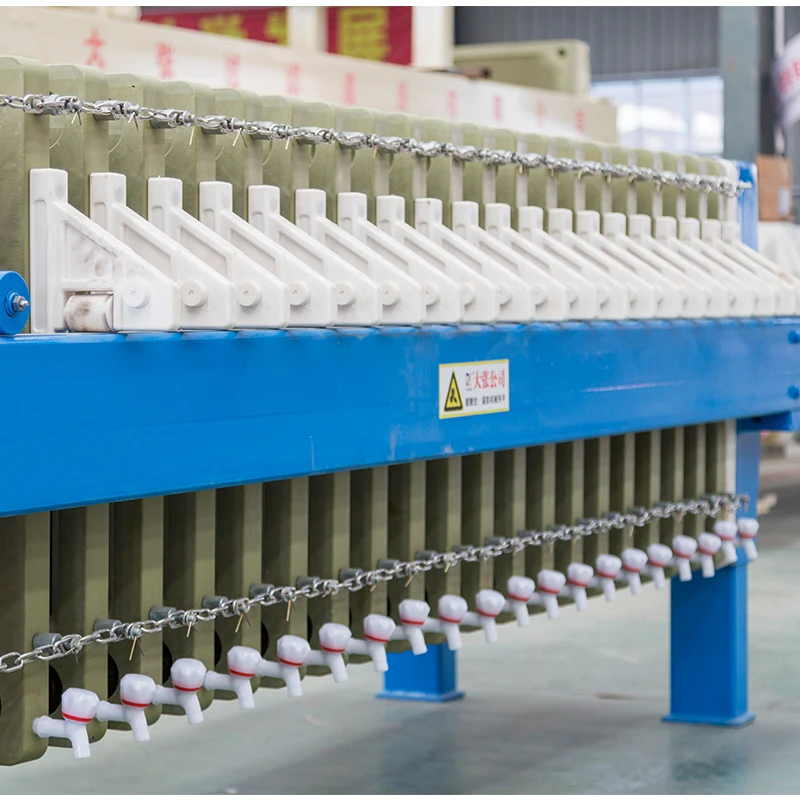 Once Quick Open Sludge Dewatering Filter Press Waste Water Treatment