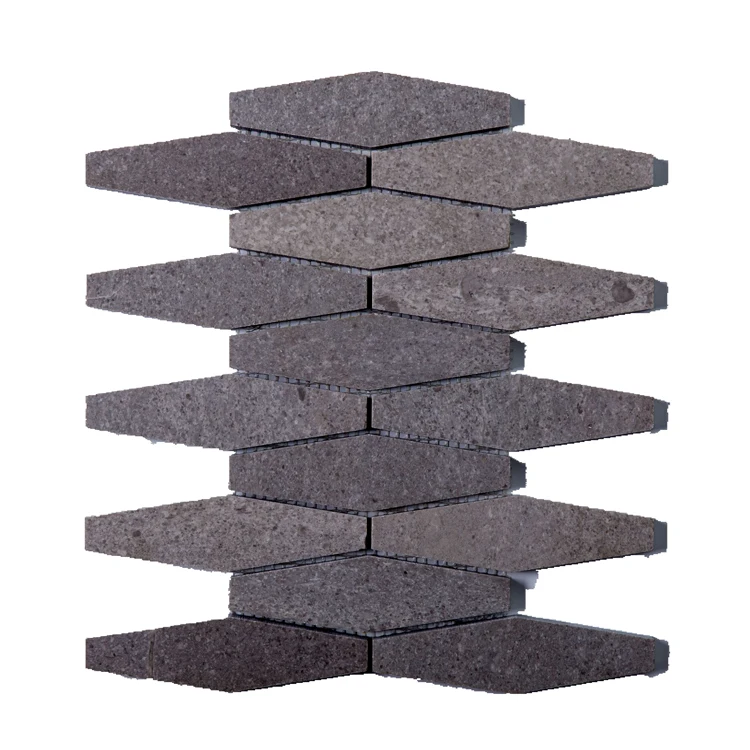 Antique Diamond shaped mosaic tile,Carrara White Backsplash Marble Mosaic Tile,Diamond Mosaic