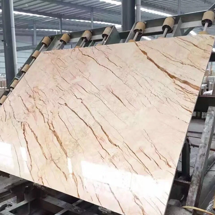 Wholesale Turkish Sofita Golden Sunsrt Beige Marble 48*48 Wall Tiles Design