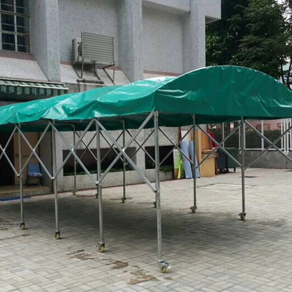 Pull Waterproof Telescopic Folding Retractable Tunnels Tents Customized for Restaurants