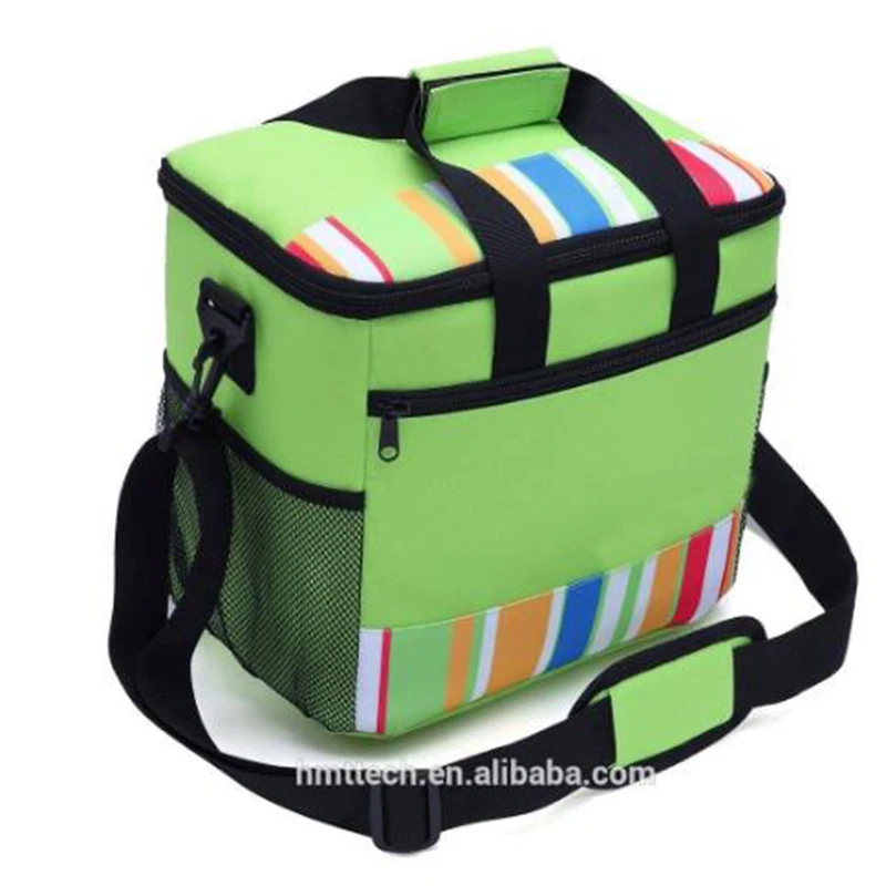 Hot Promotional Fashion 24-can Large Capacity Lunch Soft Tote  Liner Insulated Cooler Insulated Lunch  Picnic Bag