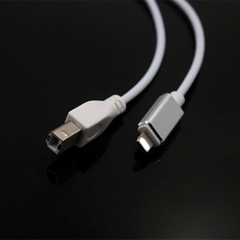 for ipad lightningg to B male electronic musical instrument piano OTG cable for iPhone