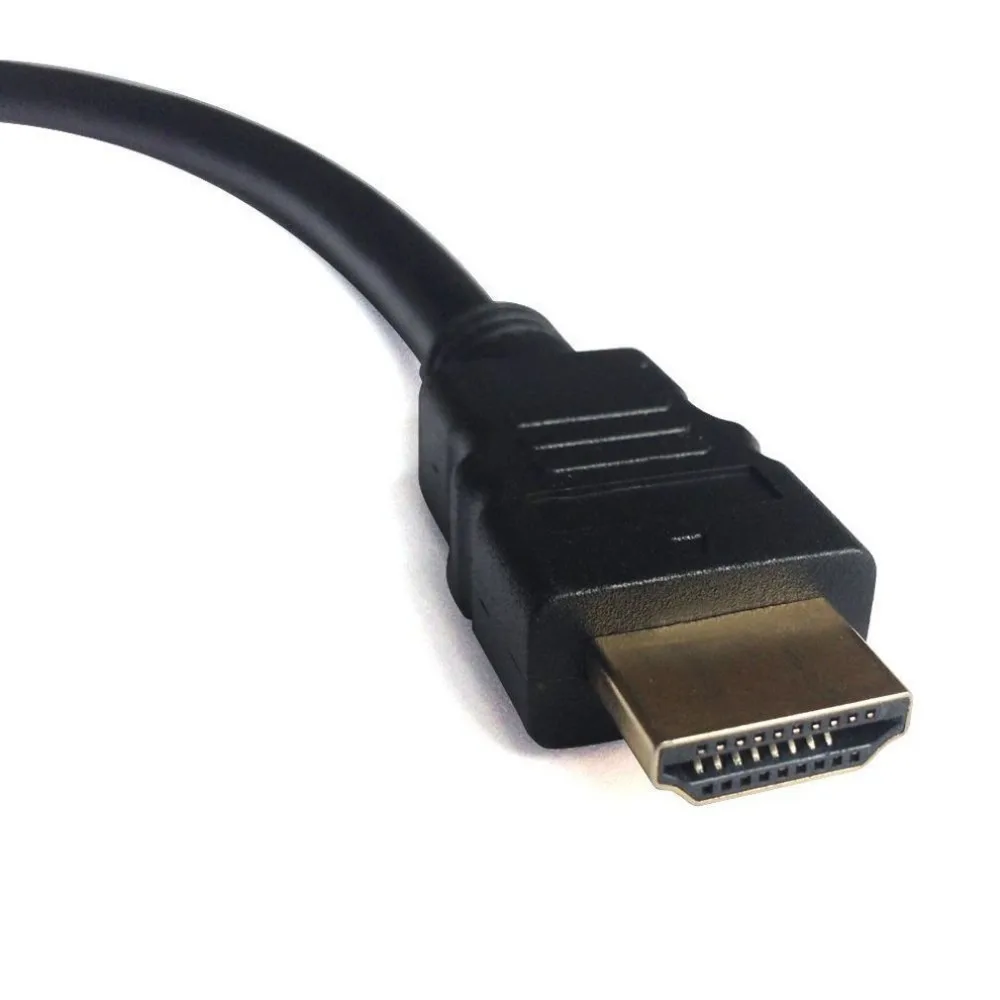 Hot Selling 1080P HDMI Male to Dual HDMI Female 1 in 2 out Splitter Cable Adapter Converter for LCD Projectors