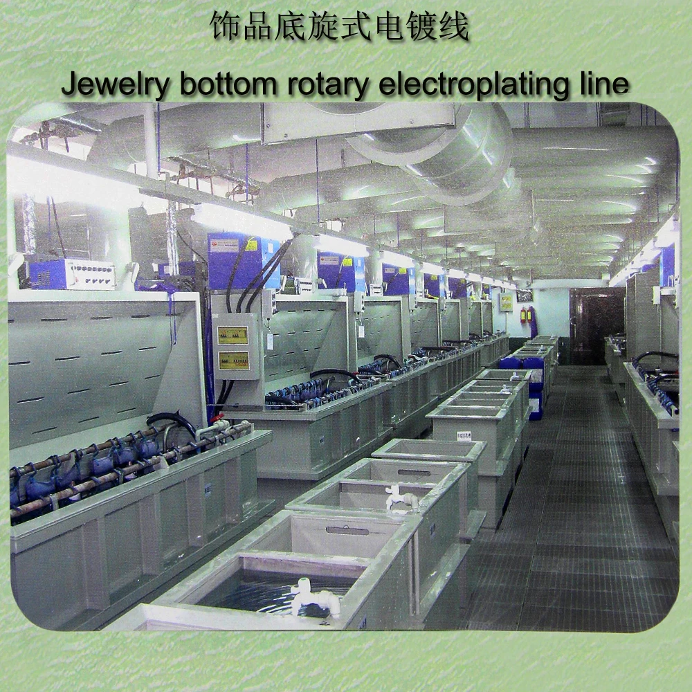 
Jewelry lever manual electroplating production line 