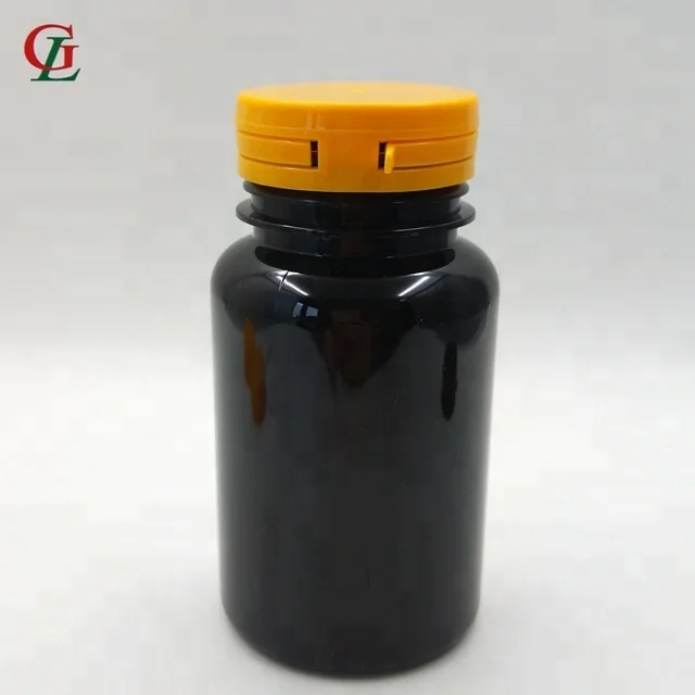 Лучшие продажи pet 200cc Amber питание бутылки пустые фармацевтической пластиковые приправы с крышкой оторвать