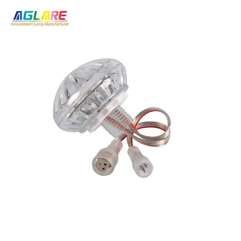 60mm waterproof IP65 full color changing amusement led lamps light with T1000s/T4000/ T8000 controller
