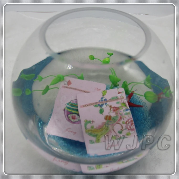 WJPC-Custom Printed Black 2 Deck Pvc Playing Card Design Custom Transparent Plastic Poker Card