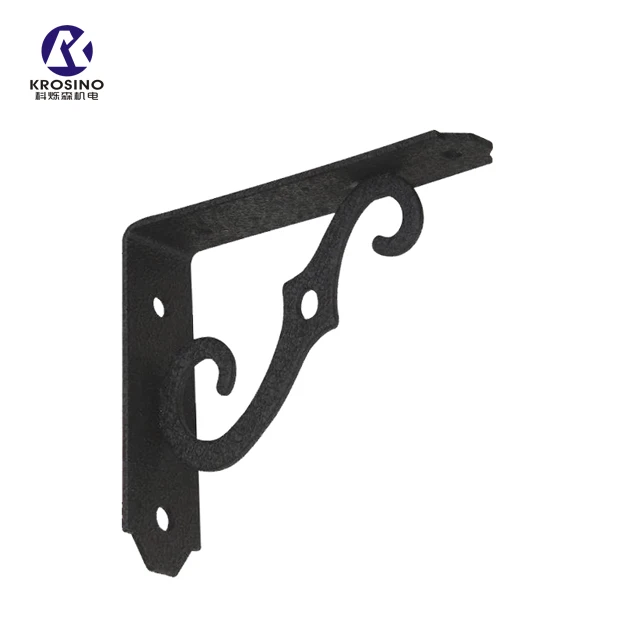 
Angle Iron Stamping Made Decorative Shelf Brackets 
