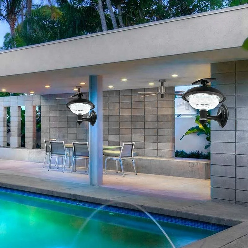 
Waterproof Wall mounted security Garden Fence Yard Lamp 