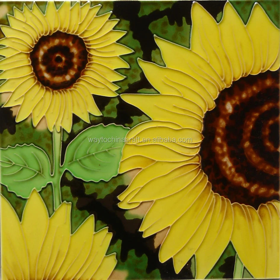 Hand Painted Ceramic Tile Picture