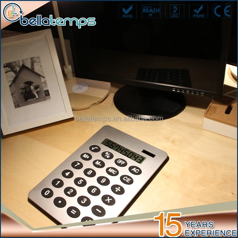 
Jumbo A4 Calculator with solar 