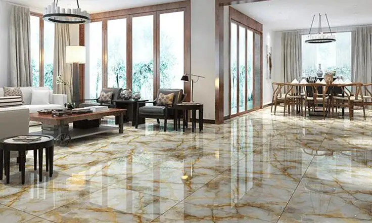 Spanish tiles Polished Glazed Fashion Color Jade Marble non-slip bathroom Floor Wall Tile